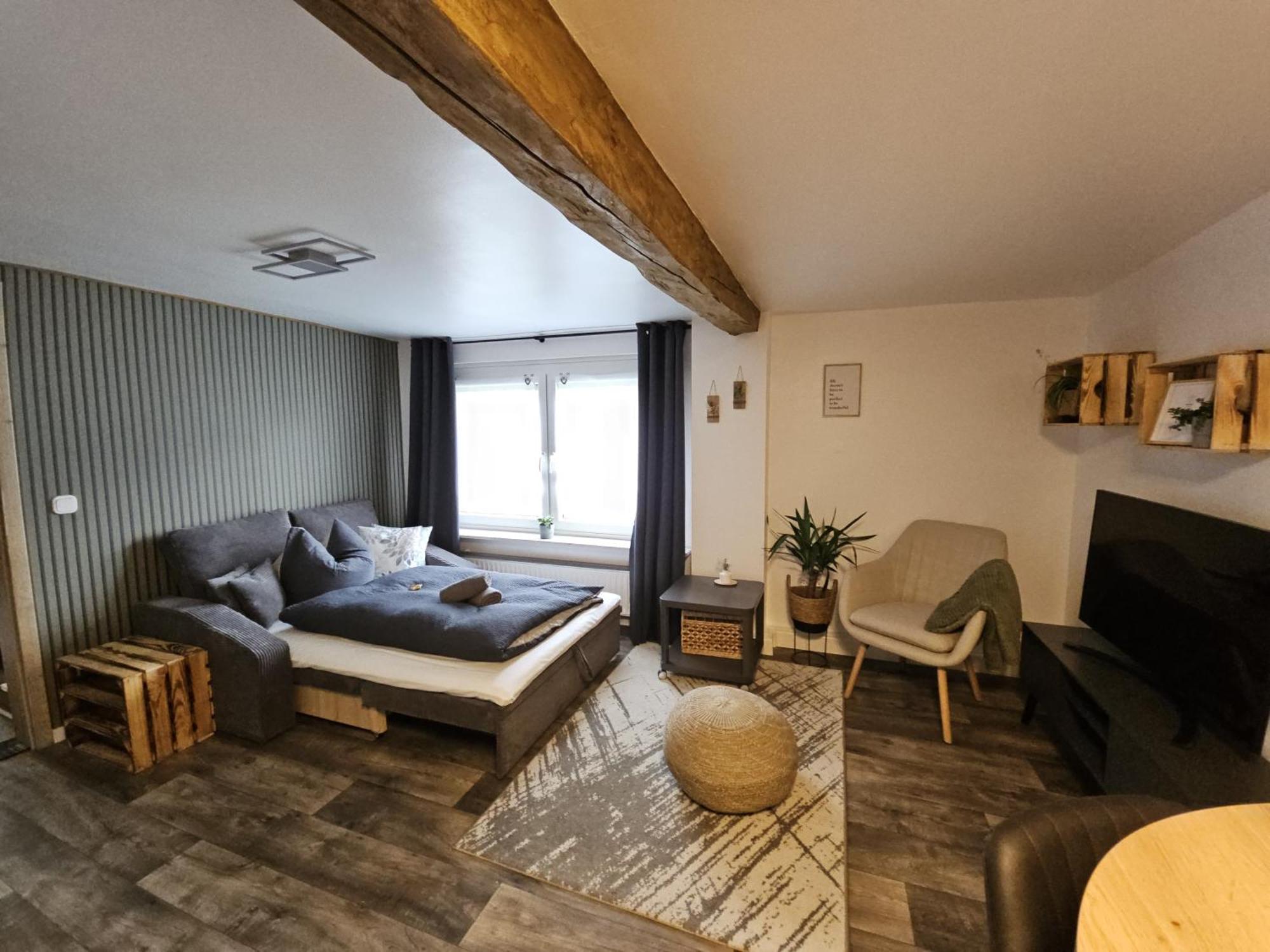 Gemuetliche Ferienwohnung Im Westerwald - "Ferienwohnung Grau" Weitefeld Buitenkant foto